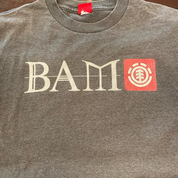 Vintage Y2K Bam Margera Element Skateboard T-Shirt Small - Picture 2 of 10